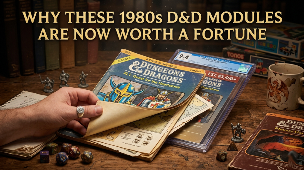 Read more about the article Why These 1980s D&D Modules Are Now Worth a Fortune