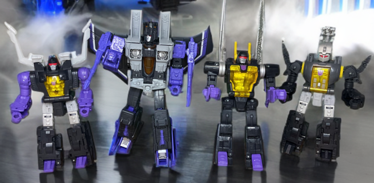 Dramatic Capture-Serie: Decepticons, Band 2 – Gruppenfoto des kompletten Sets