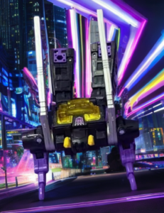 Kickback Insecticon im Heuschrecken-Modus – Figur aus der „Dramatic Capture“-Reihe.